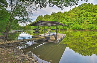 Photo 1 - Lake Barkley Home: Private Dock, Kayaks, Fire Pit