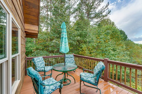 Photo 6 - Cozy North Carolina Cabin - Deck, Grill & Fire Pit