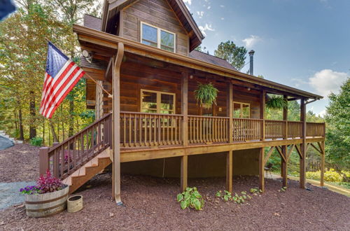 Photo 4 - Cozy North Carolina Cabin - Deck, Grill & Fire Pit