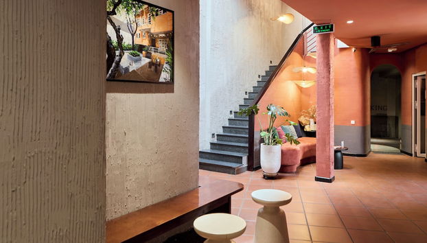 Sala de estar do lobby