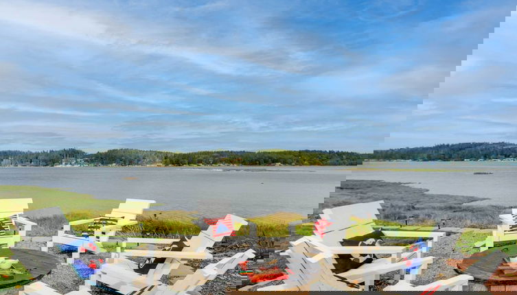 Photo 1 - Waterfront Allyn Home With Fire Pit + Backyard