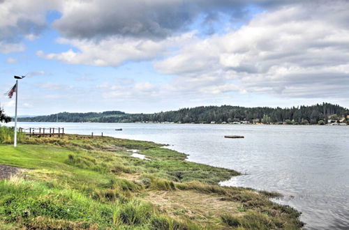 Photo 9 - Waterfront Allyn Home With Fire Pit + Backyard