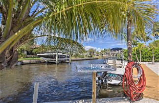 Foto 1 - Palm City Canalfront Home w/ Tiki Hut & Dock