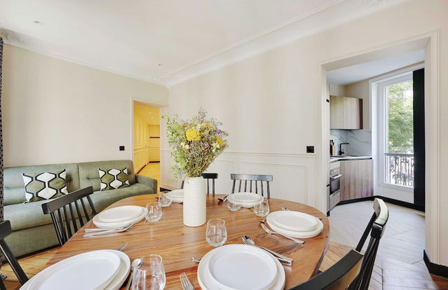 Charming apt - 2br/6p - Ternes/ Arc de Triomphe - Foto 15
