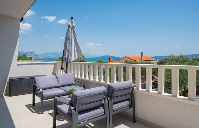 Beachfront villa Mihovil w. beach access - Foto 21