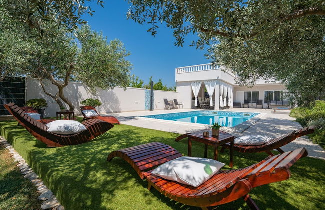 Beachfront villa Mihovil w. beach access - Foto 45