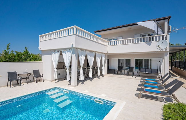 Beachfront villa Mihovil w. beach access - Foto 44