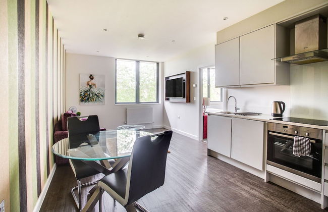Apartment in Milton Keynes Near Canary Karaoke - Foto 18