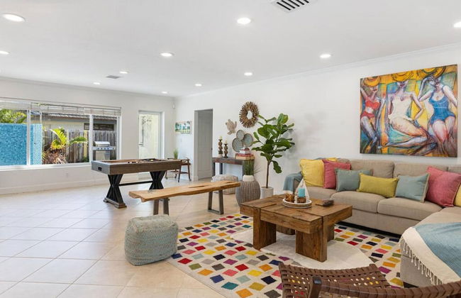 Walking Distance to the Beach 3Br House With Pool - Foto 13
