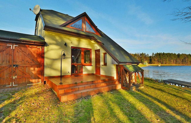 Holiday House by the Lake With a Fireplace - Foto 47