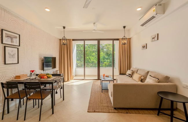 Sunny 1BR Retreat Steps From Candolim Beach - Foto 3