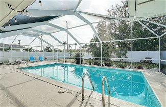 Photo 1 - Cozy Cape Coral Home w/ Pool: 1 Block to Canal