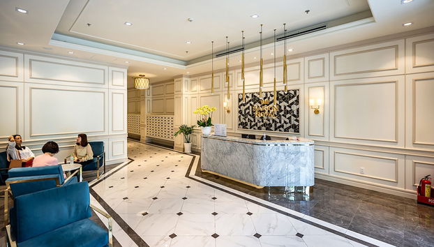 Sitzecke in der Lobby