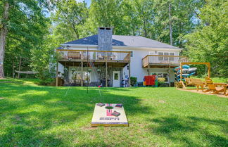 Photo 1 - Waterfront Sparta Home w/ Game Room & Fire Pit