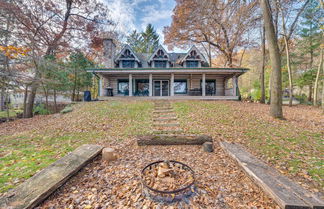 Photo 1 - Waterfront Sugar River Cabin w/ Dock & Game Room