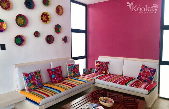 Chic Mexican Style Villa Kookay, Beach Club & Pool - Foto 6
