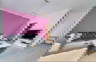 Photo 1 - Dark Grey and Pink Apartment by Renters