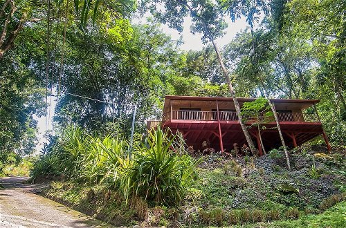 Photo 8 - Bali Inspired Casa Cascada w Jungle Views Wi-fi Private Pool ac