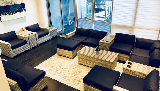 Sitzecke in der Lobby