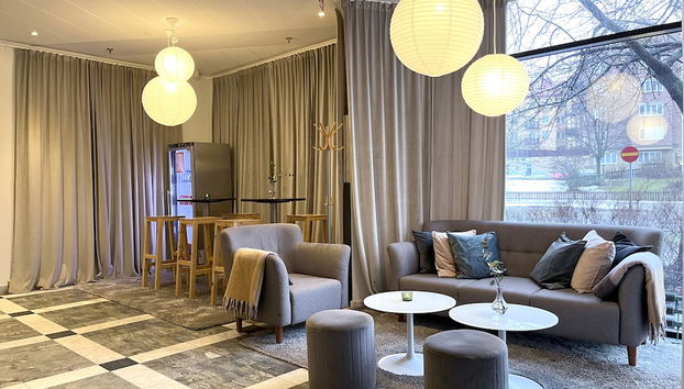 Lobby sitting area