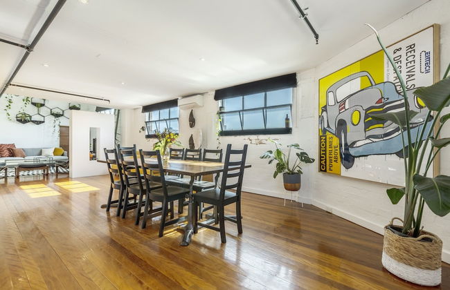 StayCentral - Fitzroy Converted Warehouse Penthouse - Foto 9