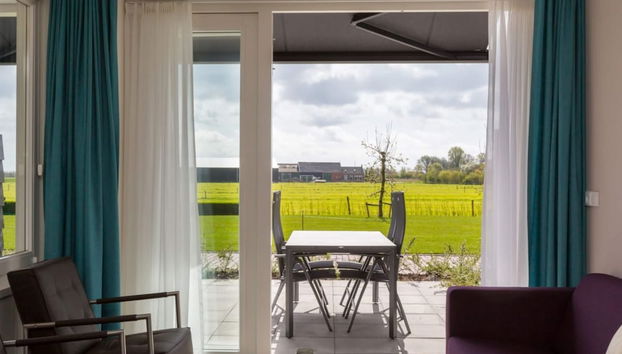 Blick von der Unterkunft