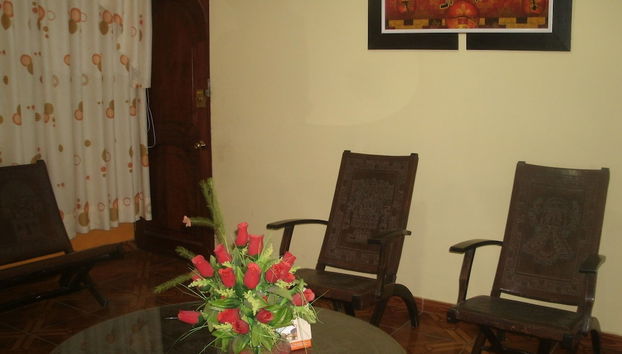 Sala de estar do lobby