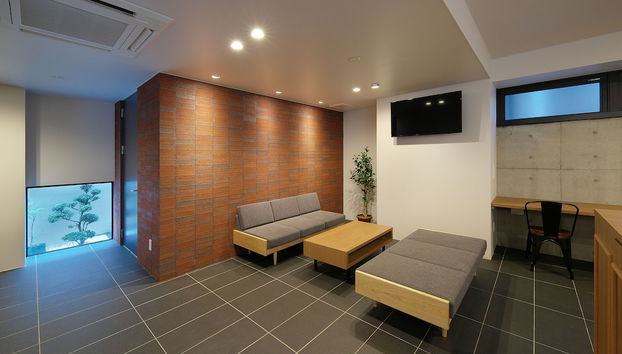 Sala de estar do lobby