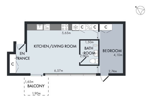 Photo 11 - Sanders Keep - Chic 1-bdr Apt in Modern Nordhavn