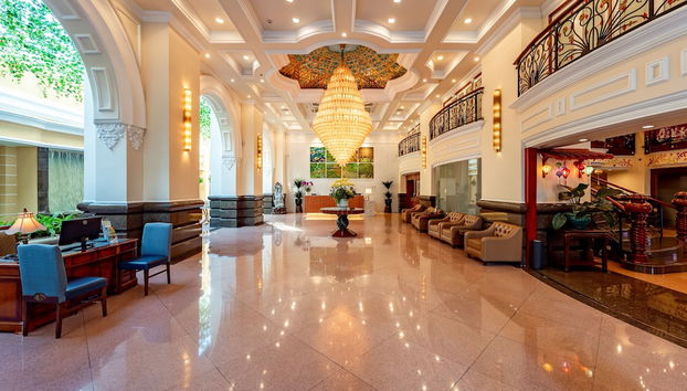 Sala de estar do lobby