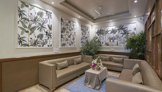 Sitzecke in der Lobby