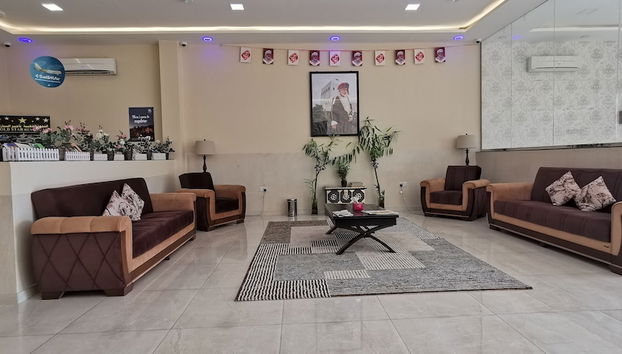 Sitzecke in der Lobby