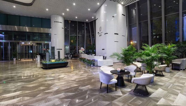 Zona de estar del vestíbulo