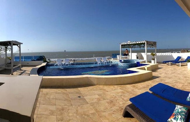 6mb-1 Mansion In Cartagena On The Beach With Air Conditioning And Wifi - Foto 18
