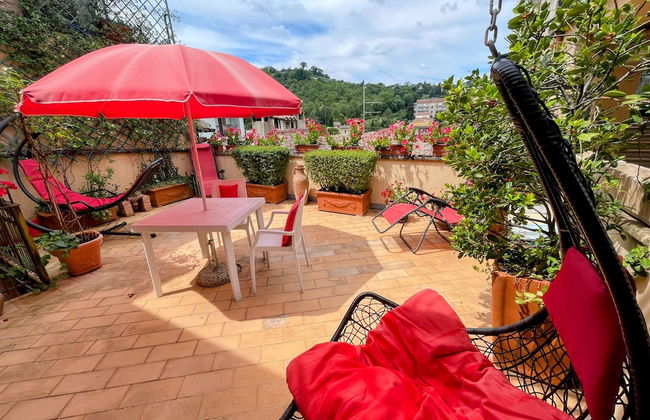 Central Spoleto Apartment With Large Sunny Terrace With Views - Foto 43