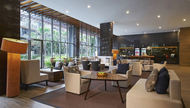 Sitzecke in der Lobby