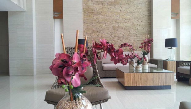 Sala de estar do lobby