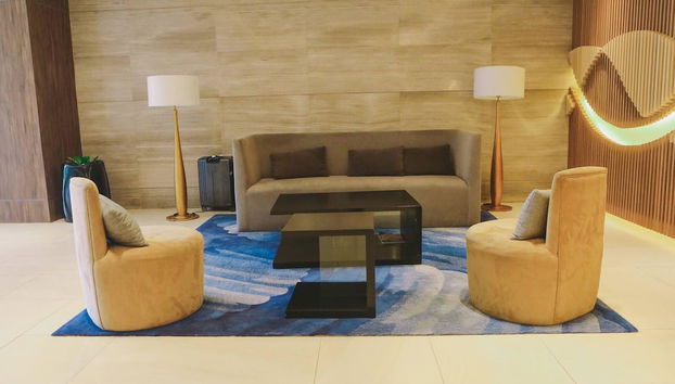 Sitzecke in der Lobby