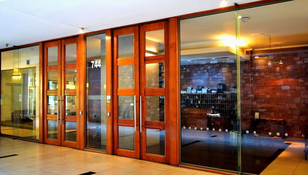 Entrada (vista interior)
