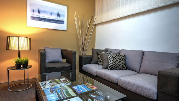 Sitzecke in der Lobby