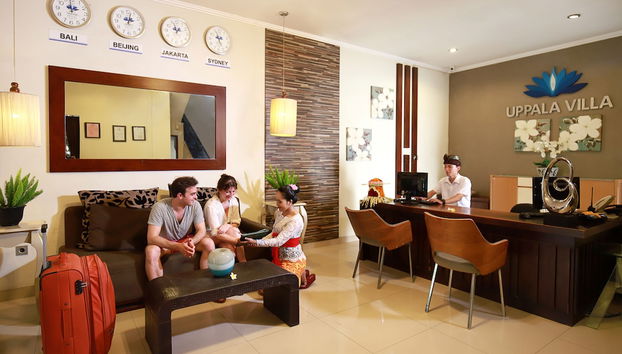 Sala de estar do lobby
