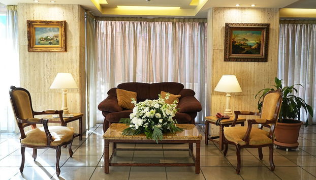 Sitzecke in der Lobby