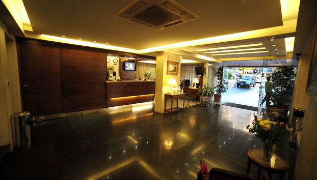 Sitzecke in der Lobby