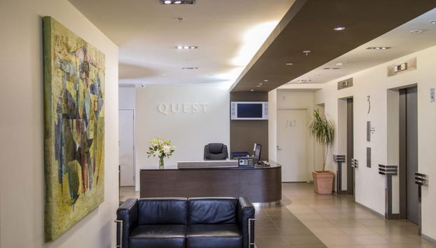 Sala de estar do lobby
