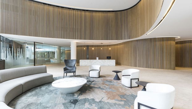 Sitzecke in der Lobby