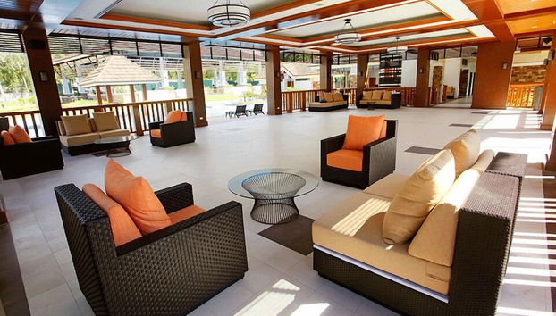 Sitzecke in der Lobby