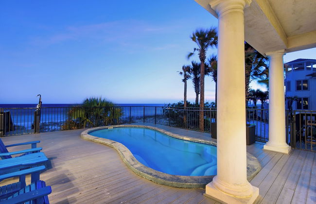Stunning Views! 9BR Gulf Front Home, Pool, Elevator, Pool Table - Foto 30