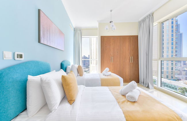 Dunya Tower - Downtown Luxury - 5 Min Walk To Dubai Mall! - Foto 23