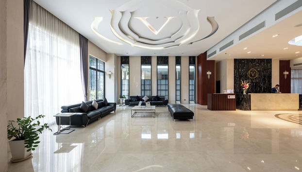 Sitzecke in der Lobby