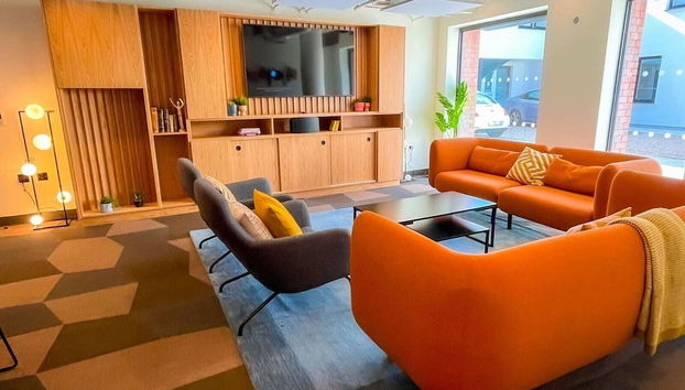 Sitzecke in der Lobby
